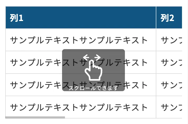 スクロールの促進